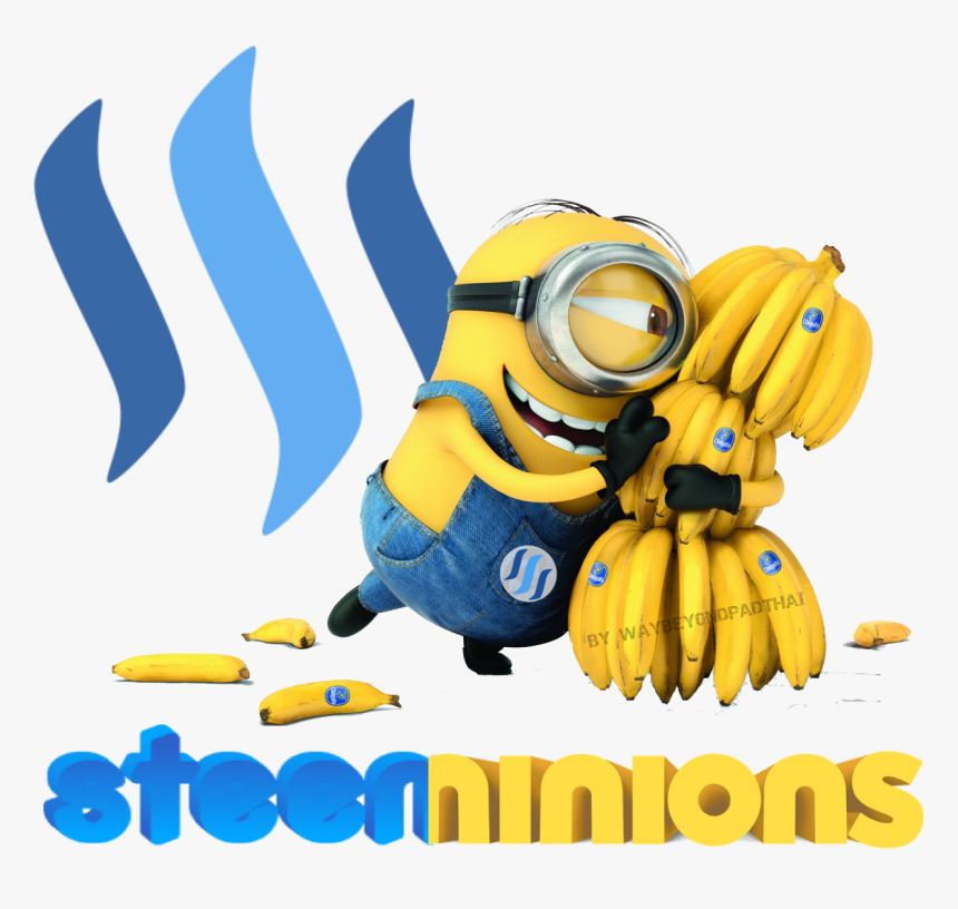 Transparent Hahaa Png - Minion 3 Banana, Png Download