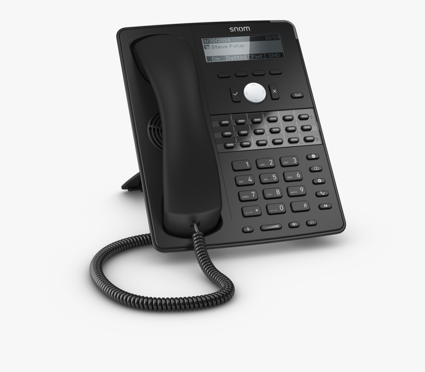 Snom D725 Perspective Alpha 1080px - Snom D725 Ip Phone, HD Png Download