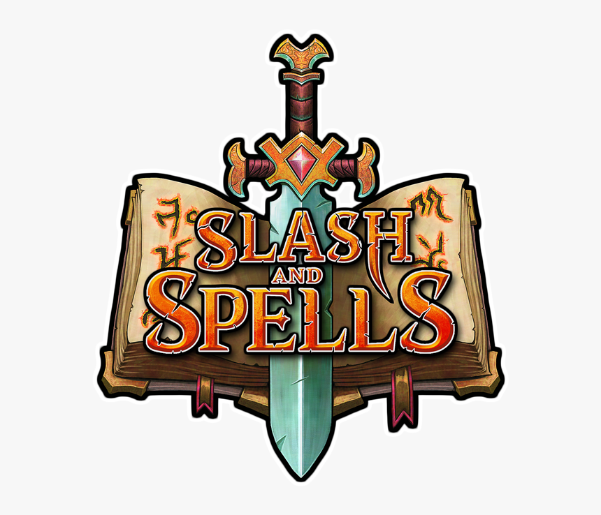 Slash And Spells Larger Logo - Illustration, HD Png Download