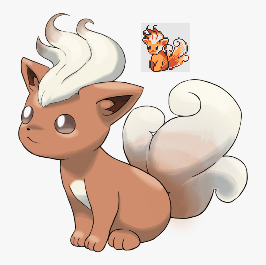 Baby Vulpix Beta, HD Png Download