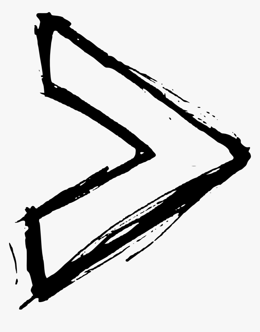 30 Hand Drawn Arrows Png Image Transparent Vol - Hand Drawn Arrow White, Png Download