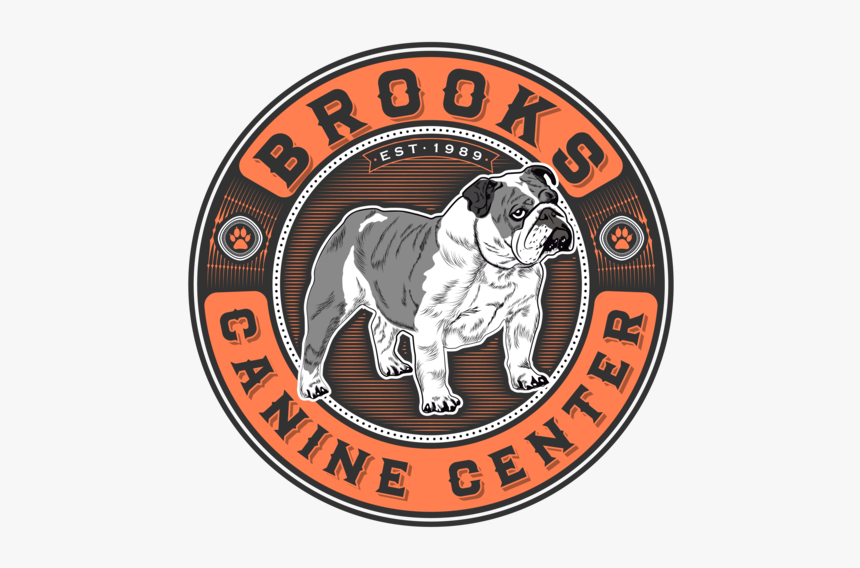 Brooks Canine Center Logo Png-01 - Olde English Bulldogge, Transparent Png