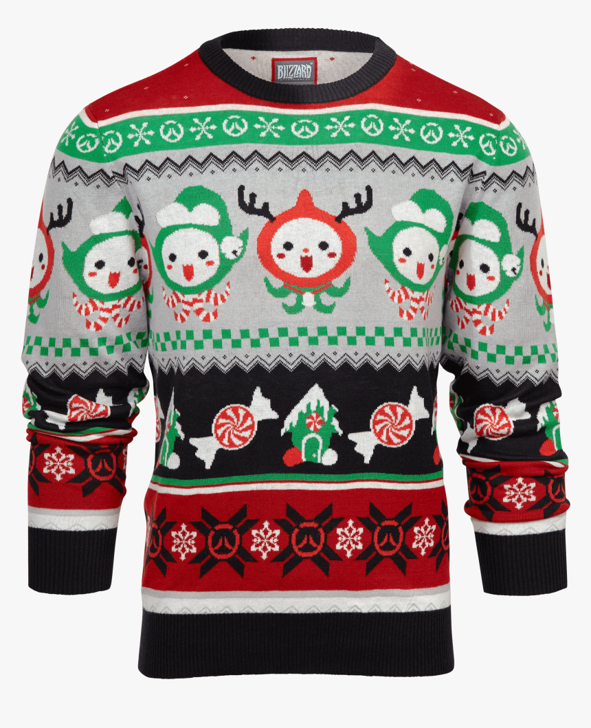 18 Ow Ugly Holiday Sweater Front Gallery, HD Png Download