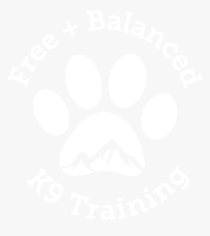 Free And Balanced K9 Training Logo White - Vr Headset Icon White, HD Png Download