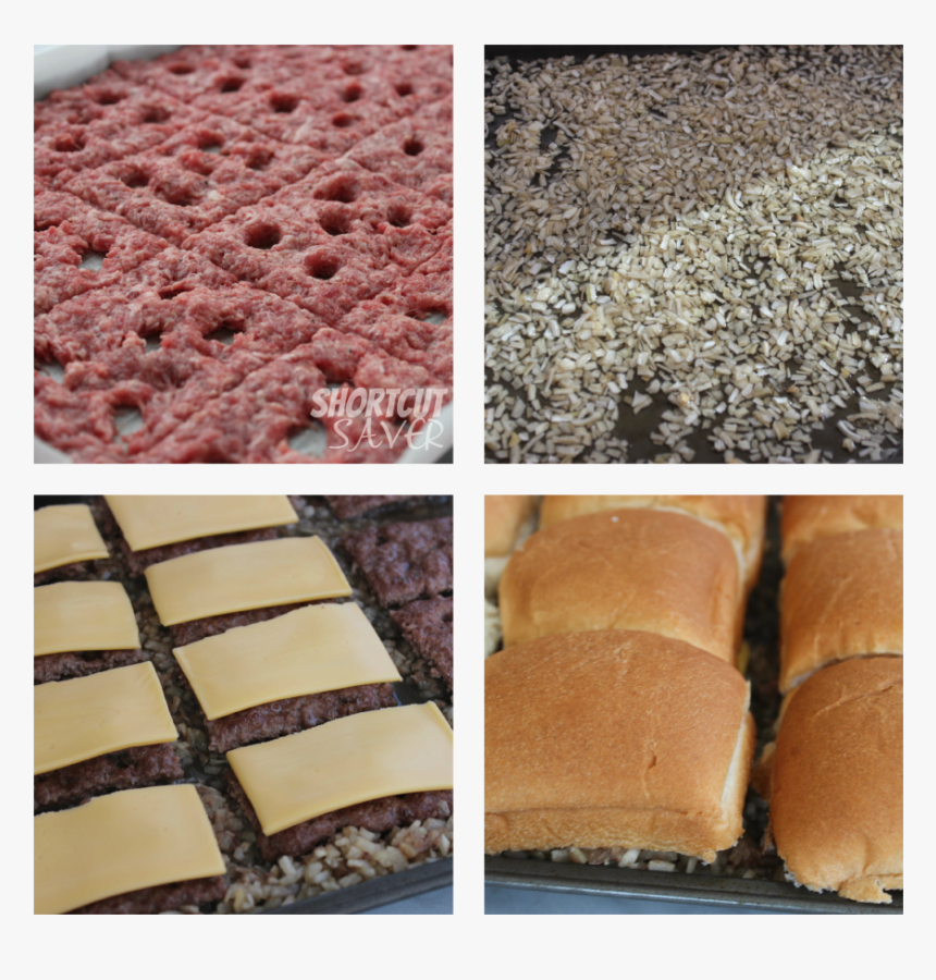 White Castle Sliders Process - Hard Dough Bread, HD Png Download