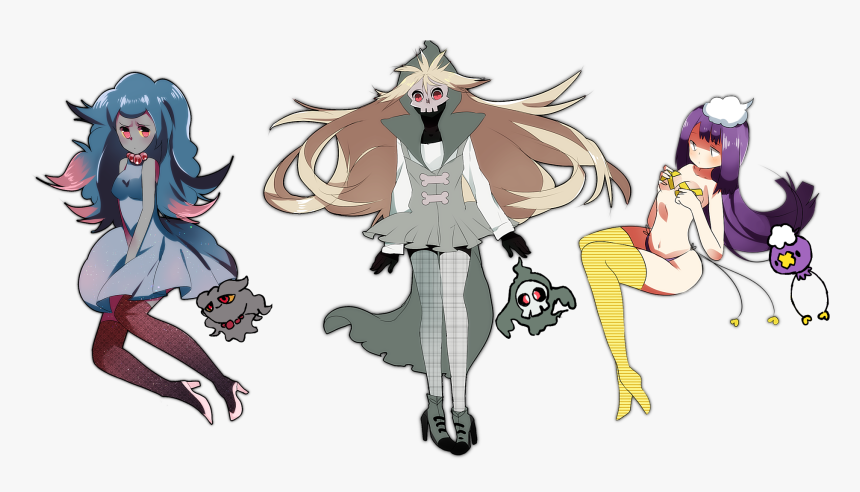 Misdreavus, Duskull And Drifloon, HD Png Download