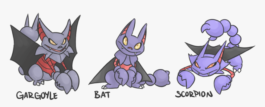 Gligar Variations, HD Png Download