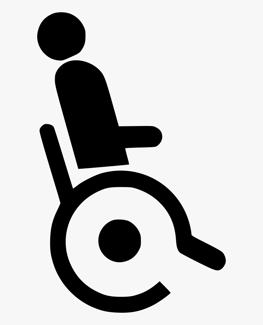 Physically Challenged Handicapped Wheelchair, HD Png Download