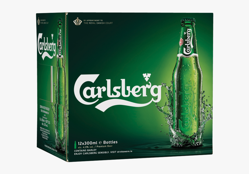 Carlsberg 12 Pack Bottle, HD Png Download