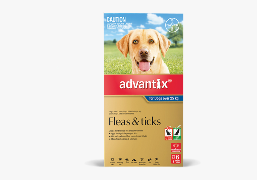 Advantix For Dogs Blue Over 25kg, HD Png Download