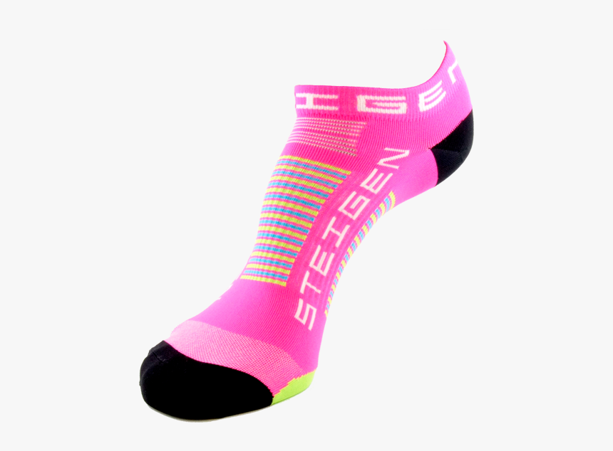 Pink Tutti Frutti Running Socks Zero Length - Sock, HD Png Download