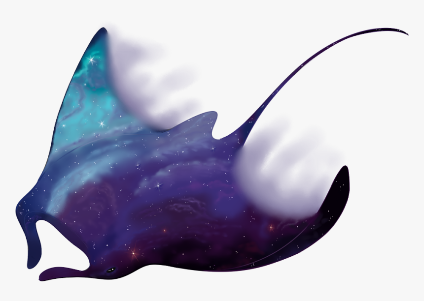 Manta-ray - Space Manta Ray, HD Png Download
