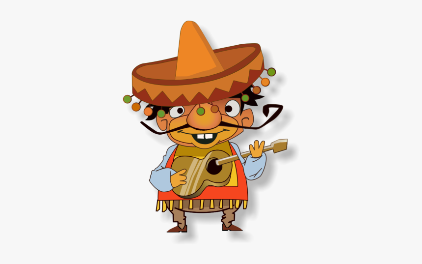 Mariachi Sombreo Dibujo Png, Transparent Png