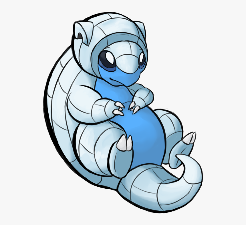Shiny Alolan Sandshrew Png, Transparent Png