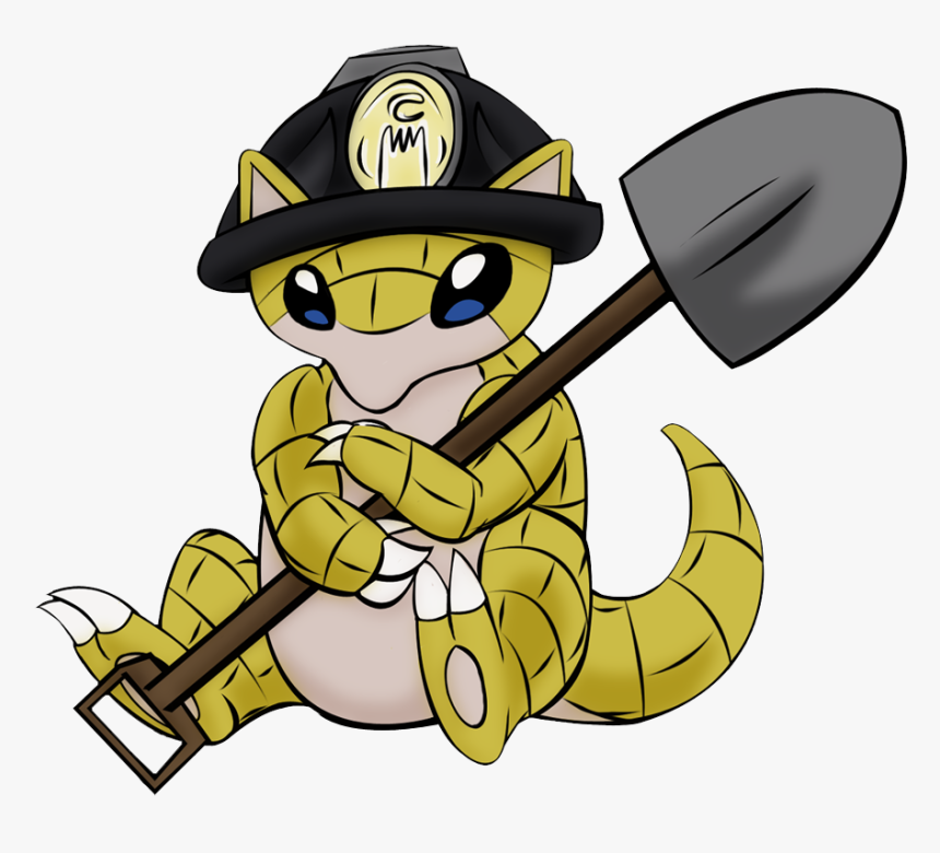 #027 - Sandshrew - Cartoon, HD Png Download