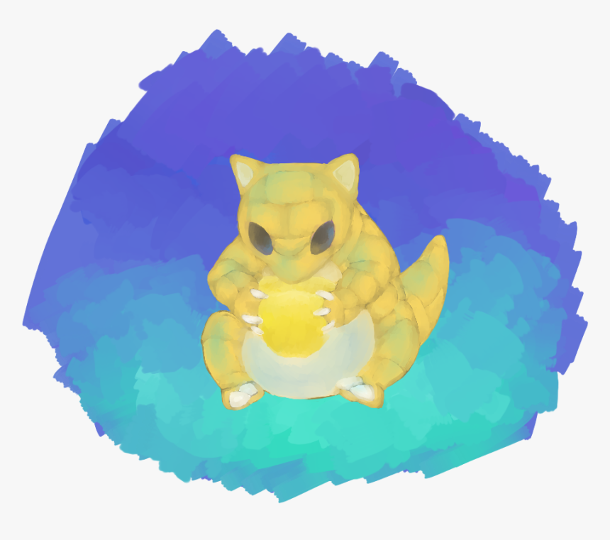 Sandshrew Art Trade - Illustration, HD Png Download