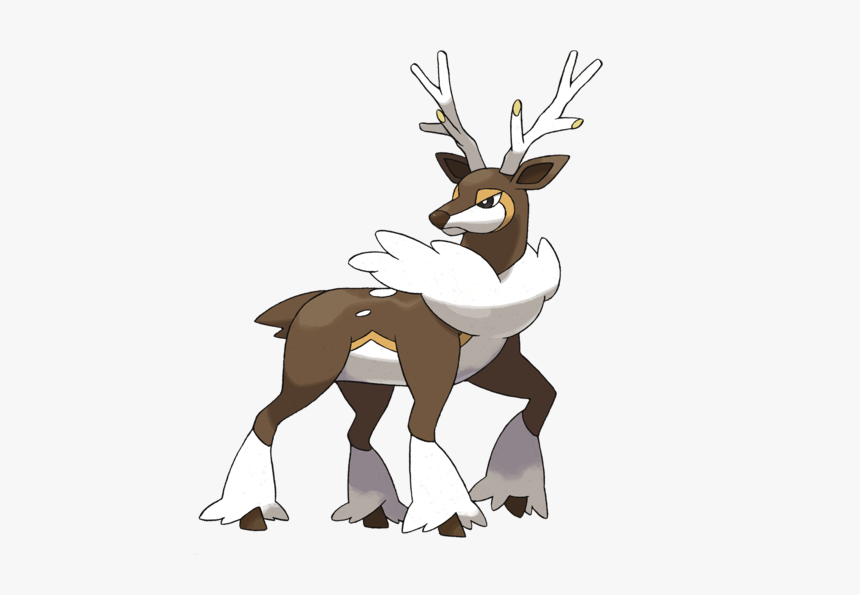 Sawsbuck Pokemon, HD Png Download