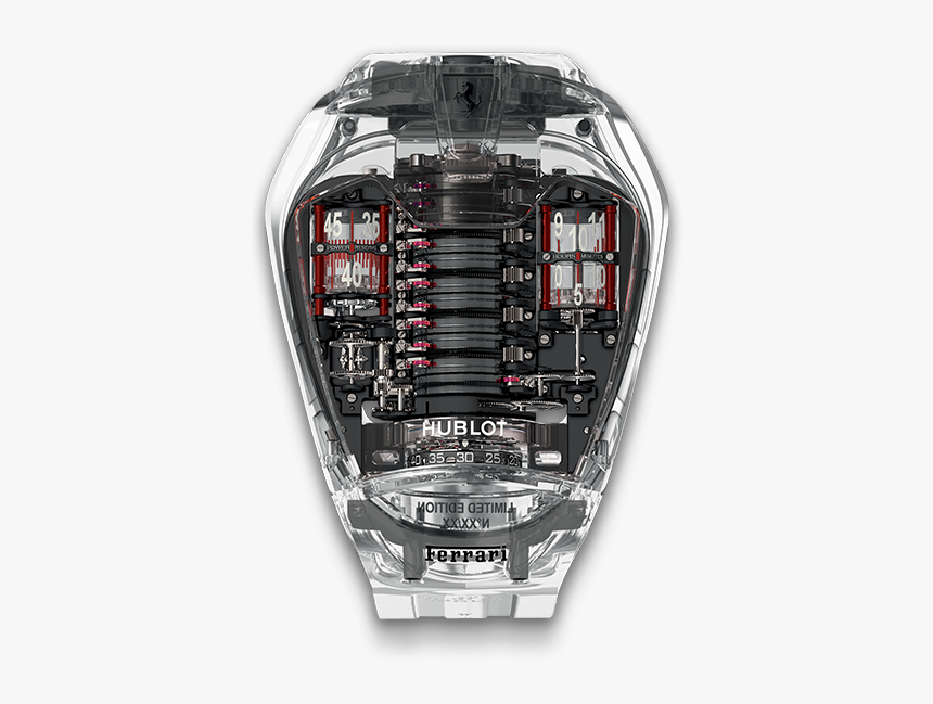 905 - Jx - 0001 - Rt - Hublot Mp5 Laferrari Sapphire - Hublot Ferrari, HD Png Download