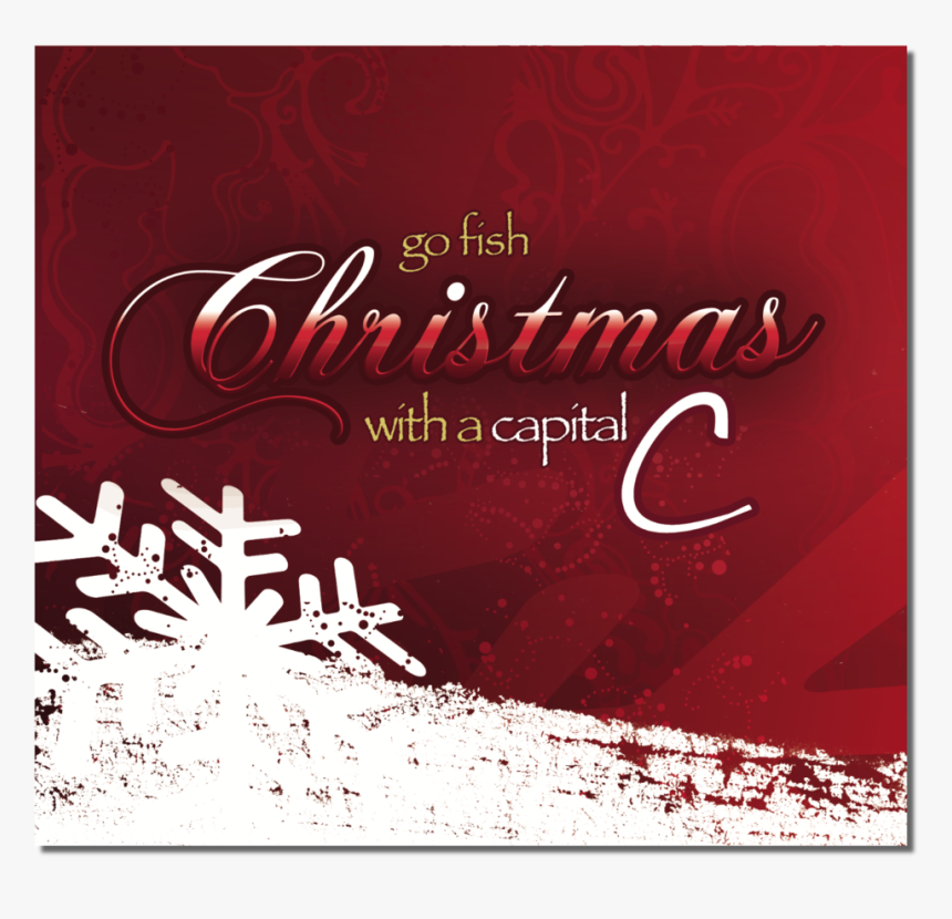 Christmas Cd Shadow - Go Fish Snow, HD Png Download