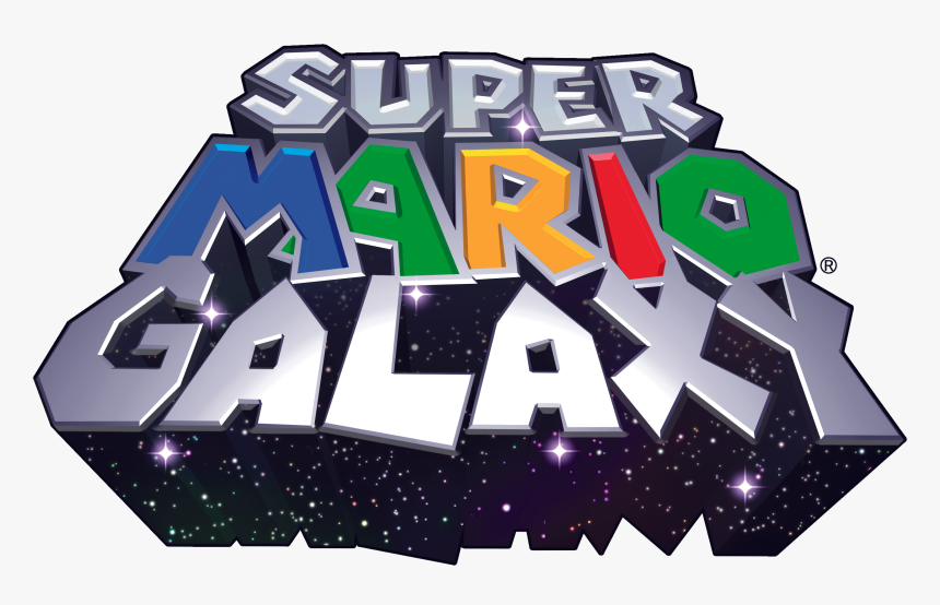 Super Mario Galaxy Logo, HD Png Download