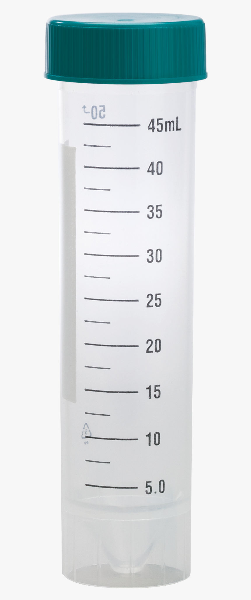 Freestanding 50 Ml Performr Polypropylene Conical Bottom - Measuring Instrument, HD Png Download