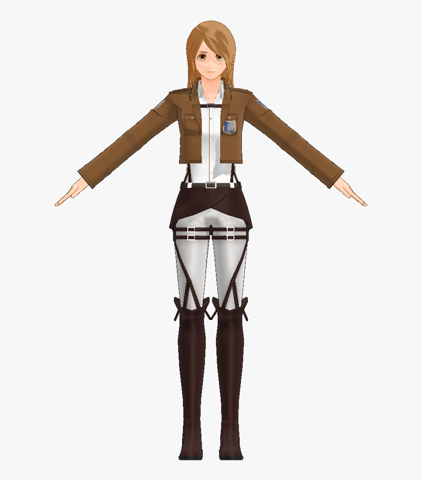 Mmd Attack On Titan Models, HD Png Download