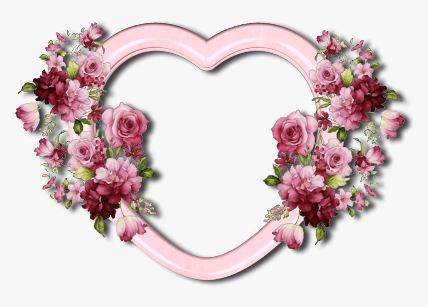 Backdrops Flower Flora - Heart, HD Png Download