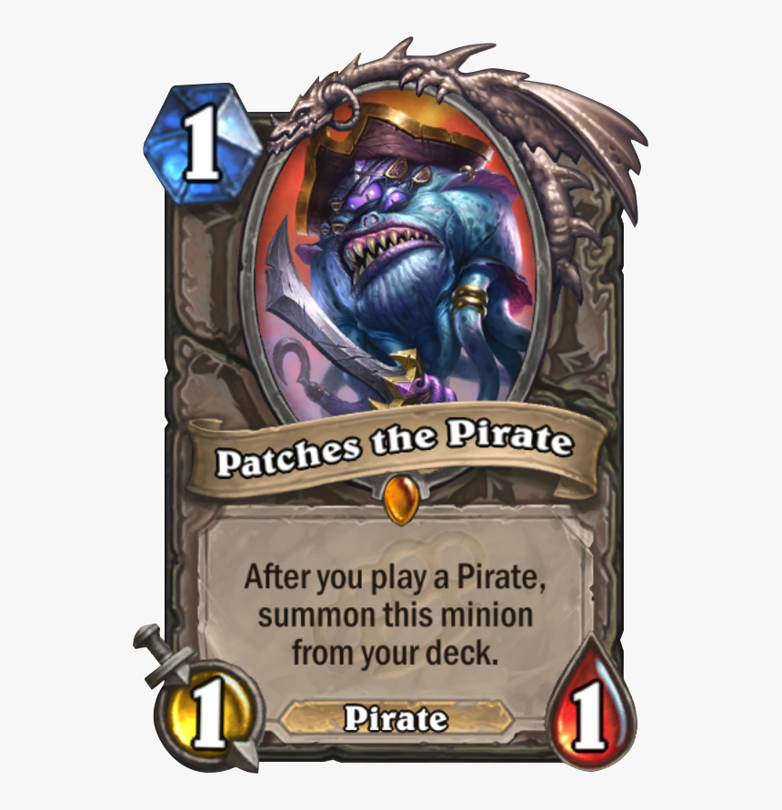 1 Mana Pirate Hearthstone, HD Png Download