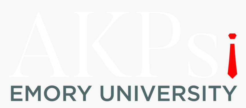 Akpsi Logo White - Emory Akpsi, HD Png Download