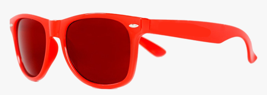 Transparent Red Sunglasses Clipart - Plastic, HD Png Download