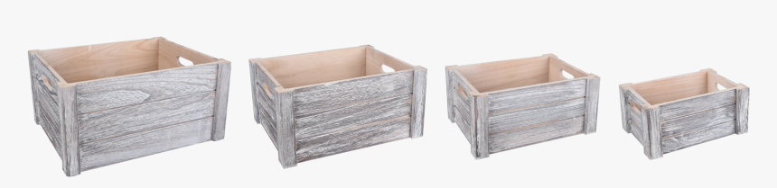 Wooden Box Whitewash, HD Png Download