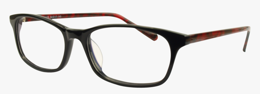 Black/red Glasses Frame - Carolina Herrera Vhe729 0954, HD Png Download