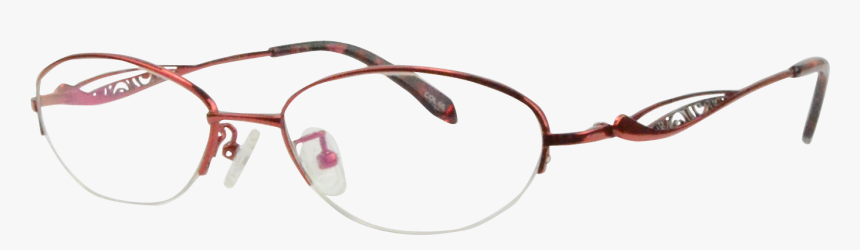 Red Glasses Frame - Purple Wire Frame Glasses, HD Png Download