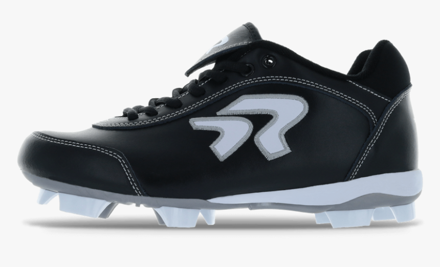 Ringor Softball Cleats White Red And Blue, HD Png Download