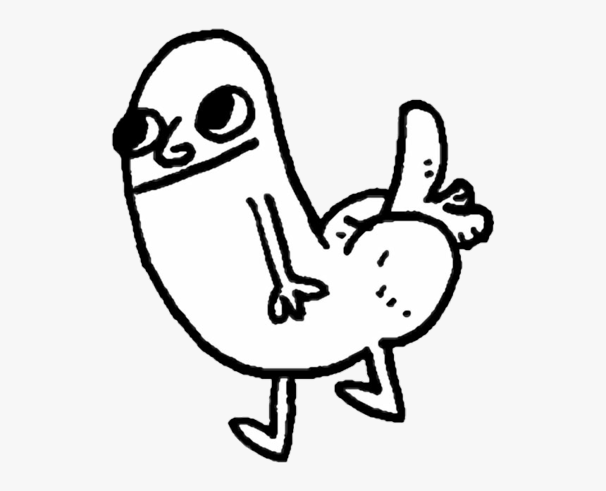 #dickbutt #stiker #freetoedit - Dickbutt .png, Transparent Png