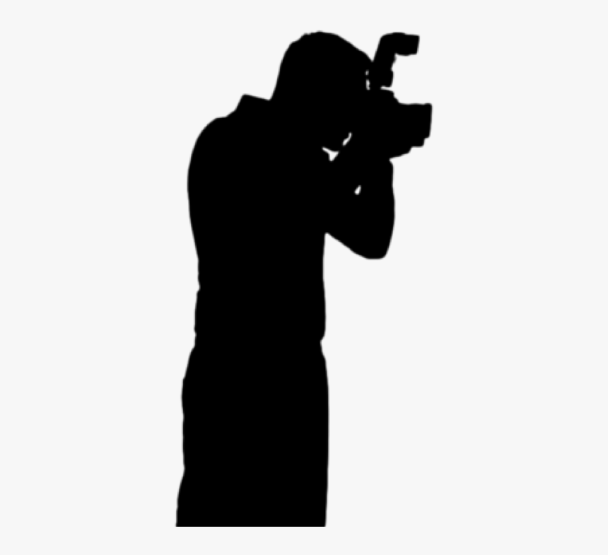 #silhouette #photographer #freetoedit - Silhouette, HD Png Download