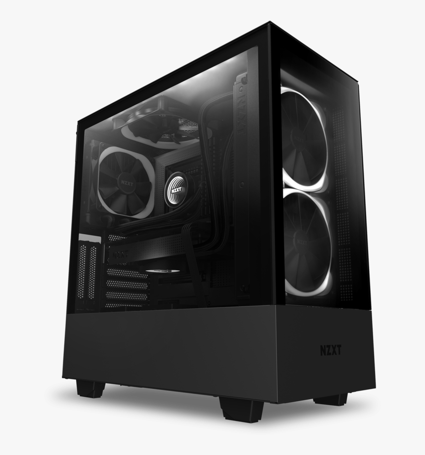 Nzxt H510 Elite Black, HD Png Download