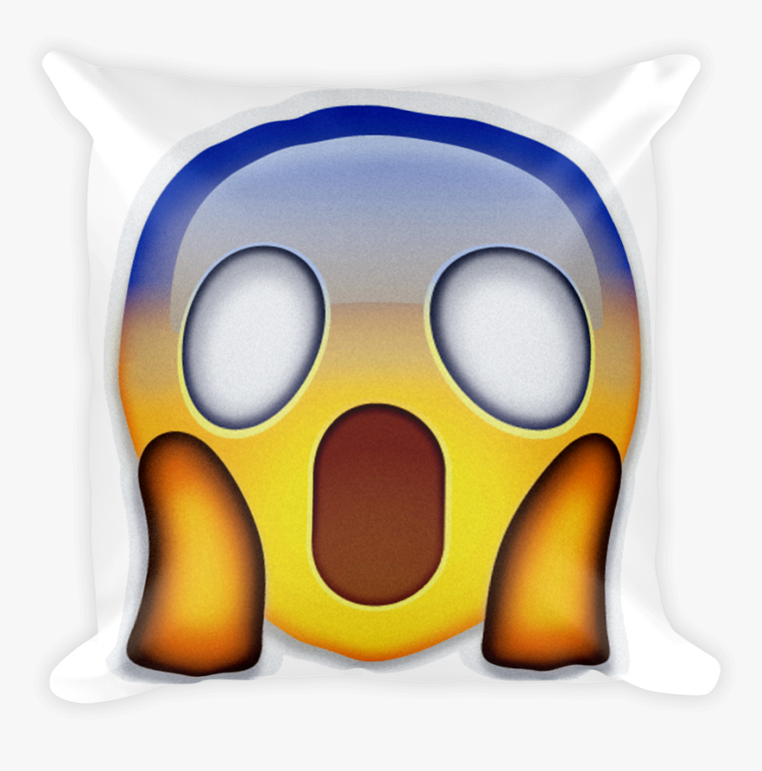 Face Screaming In Fear - Throw Pillow, HD Png Download