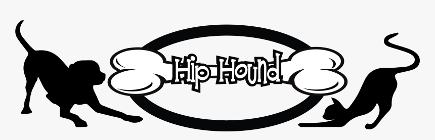 Hip Hound - Black Lab, HD Png Download