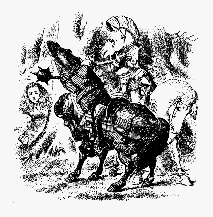 Through The Looking Glass White Knight Image Downloads - Through The Looking Glass Chapter Eight, HD Png Download