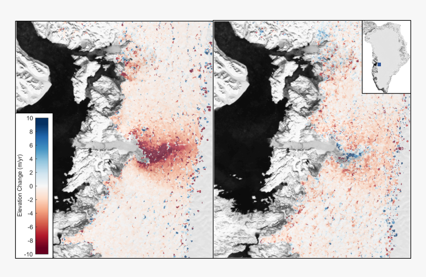 Changing Height Of Jakobshavn - Visual Arts, HD Png Download