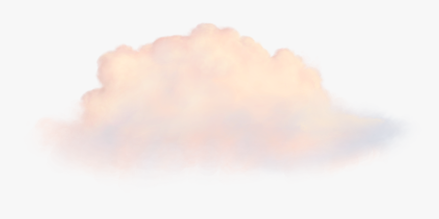 Clouds Small 1 Pink Stylized - Cumulus, HD Png Download
