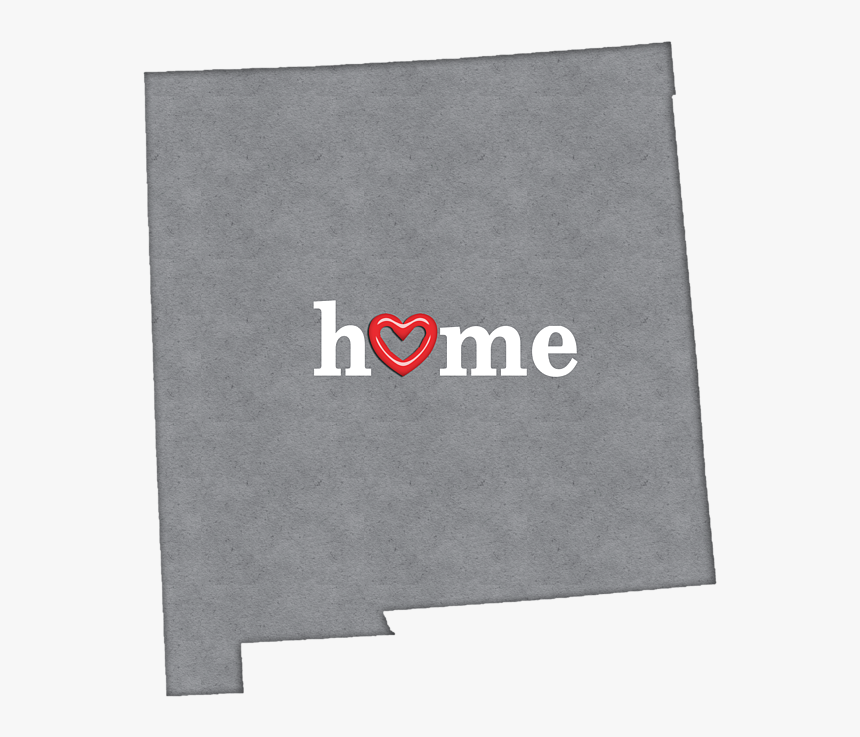 State Map Outline Nebraska With Heart In Home, HD Png Download