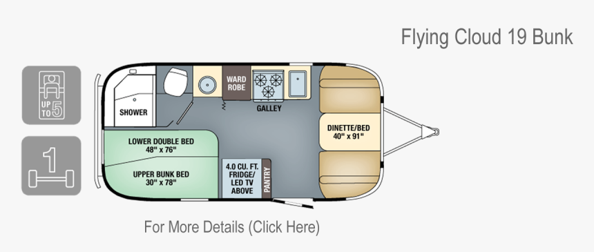 Specials Slide - Flying Cloud Airstream Plan, HD Png Download