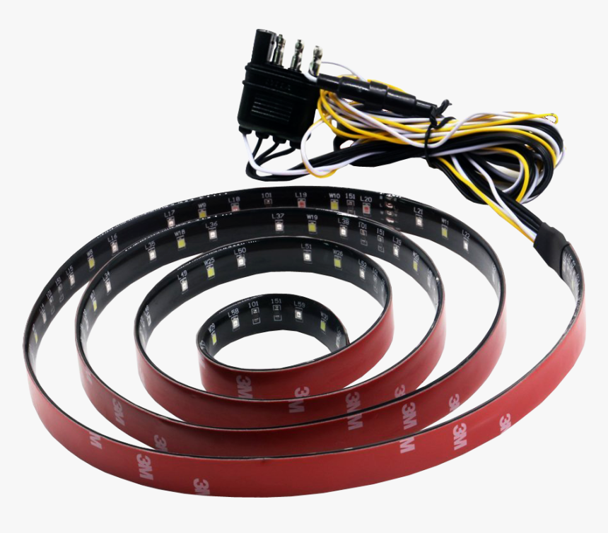 Led Tailgate Light Bar Light Strip - Spiral, HD Png Download