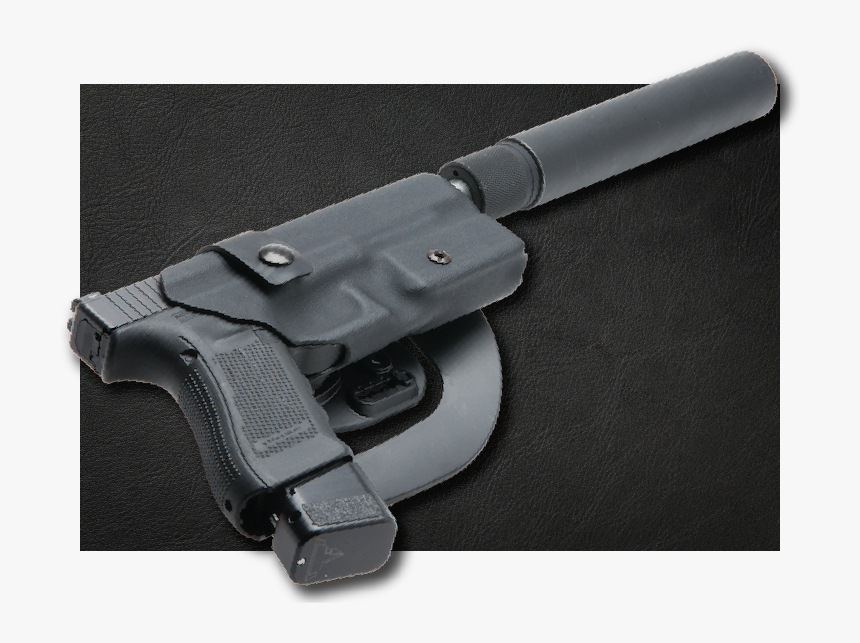 Transparent Silenced Pistol Png - Assault Rifle, Png Download
