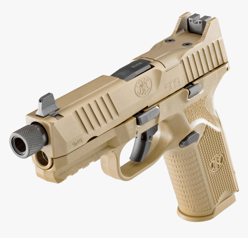 Image Result For Fn 509 Tactical - Fn 509 Tactical Fde, HD Png Download