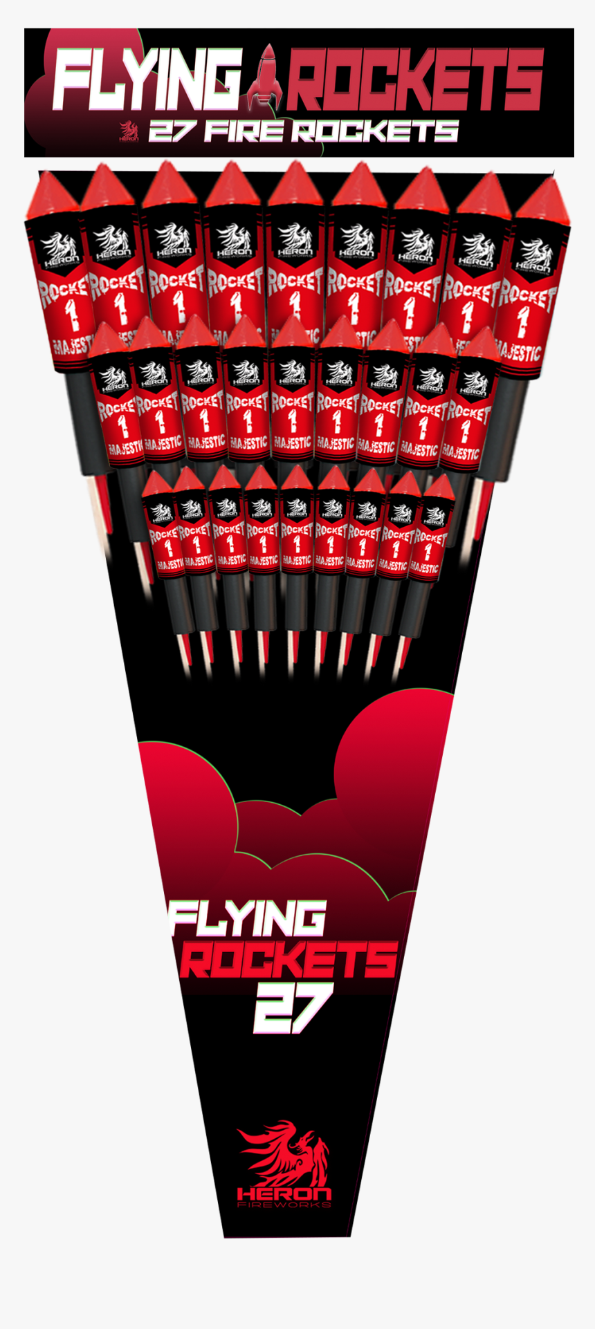 Flying Rocket - Poster, HD Png Download