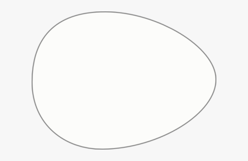 Transparent Egg Outline Png - 512 X 512 White, Png Download