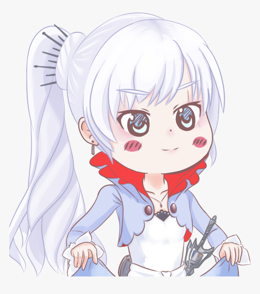 Xiao Long Bao Png For Kids - Weiss Schnee Chibi, Transparent Png